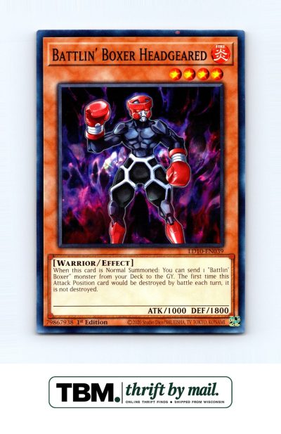 2023 Yugioh #LD10-EN039 Battlin' Boxer Headgeared