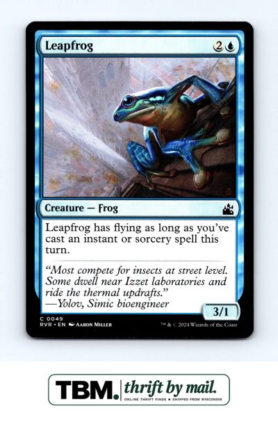2024 Magic the Gathering Ravnica Remastered #49 Leapfrog