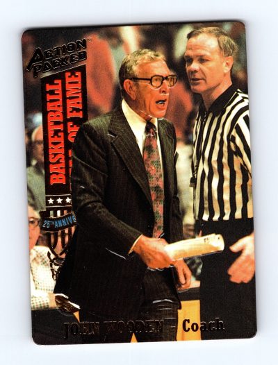 1993 Topps Action Packed Hall of Fame #12 John Wooden UCLA Bruins