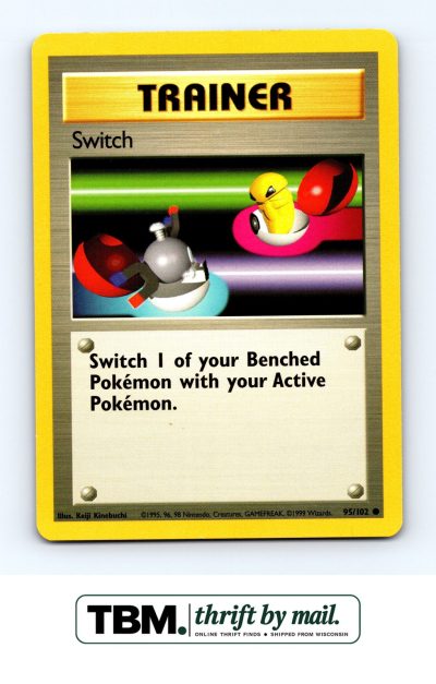 1999 Pokemon Base Set #095/102 Switch