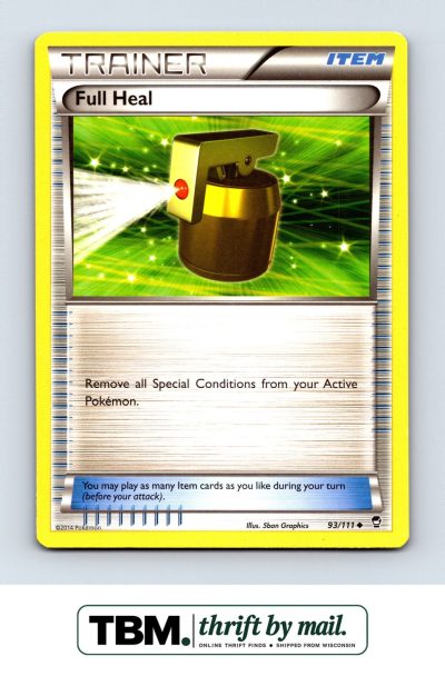 2014 Pokemon XY - Furious Fists #93/111 Full Heal