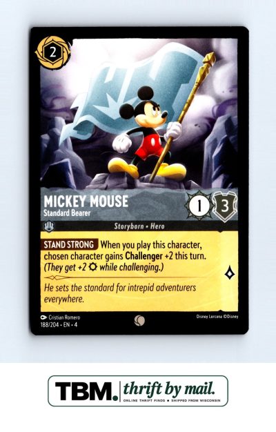2024 Disney Lorcana Ursula's Return #188/204 Mickey Mouse