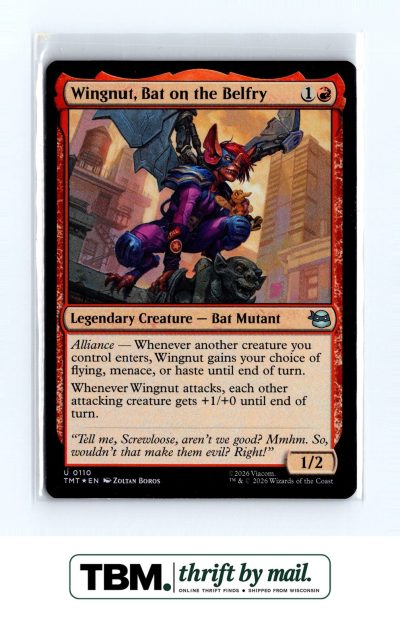 2026 Magic the Gathering Teenage Mutant Ninja Turtles #110 Wingnut, Belfry