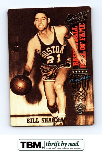 1993 Topps Action Packed Hall of Fame #27 Bill Sharman Boston Celtics