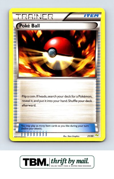 2014 Pokemon XY Trainer Kit: Sylveon & Noivern #21/30 Poke Ball (Noivern)