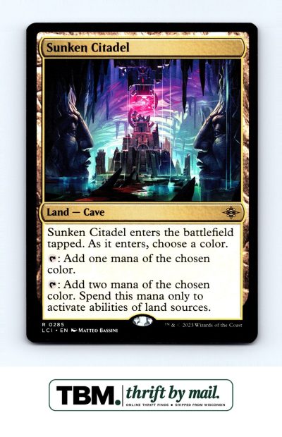 2023 Magic the Gathering The Lost Caverns of Ixalan #285 Sunken Citadel