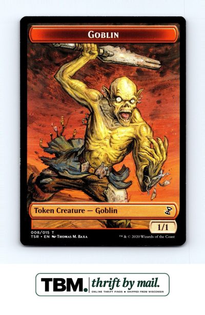 2021 Magic the Gathering Time Spiral: Remastered #8 Goblin Token