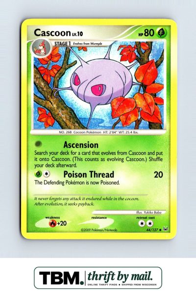 2009 Pokemon Platinum #44/127 Cascoon