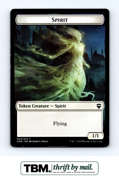 2020 Magic the Gathering Commander Legends #3 Spirit Token
