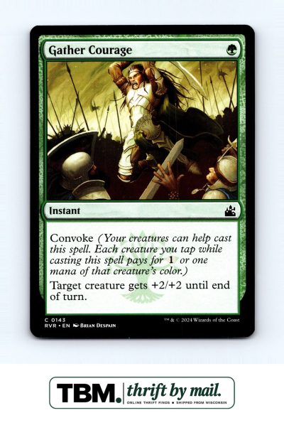 2024 Magic the Gathering Ravnica Remastered #143 Gather Courage