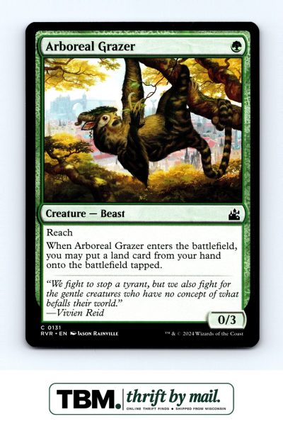 2024 Magic the Gathering Ravnica Remastered #131 Arboreal Grazer