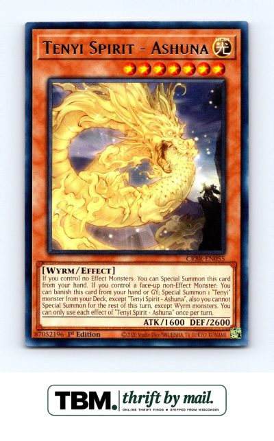 2024 Yugioh #CRBR-EN055 Tenyi Spirit