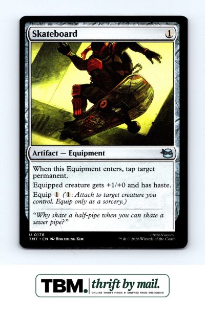 2026 Magic the Gathering Teenage Mutant Ninja Turtles #178 Skateboard