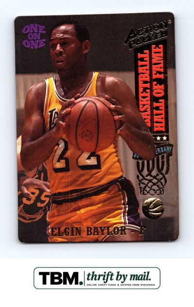 1993 Topps Action Packed Hall of Fame #8 Elgin Baylor Los Angeles Lakers