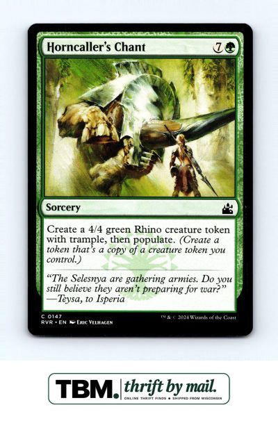 2024 Magic the Gathering Ravnica Remastered #147 Horncaller's Chant