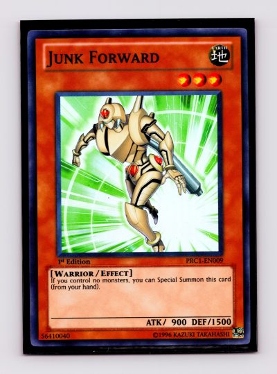 Junk Forward 2012 Premium Collection Tin PRC1-EN009 Super Rare Yu-Gi-Oh!