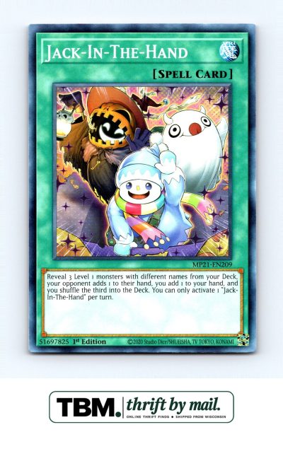 2021 Yugioh #MP21-EN209 Jack-In-The-Hand