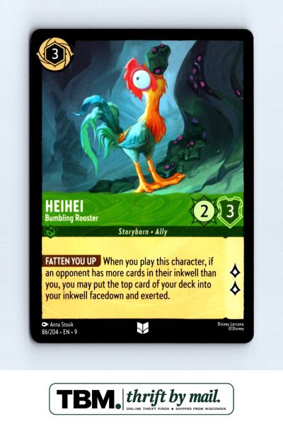2025 Disney Lorcana Fabled #86/204 Heihei
