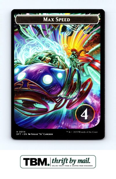 2025 Magic the Gathering Aetherdrift #14 Start Your Engines! // Max Speed