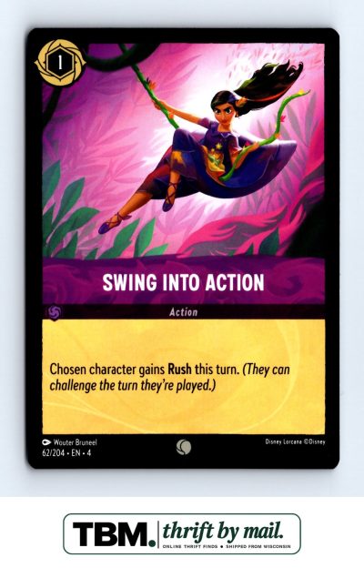 2024 Disney Lorcana Ursula's Return #62/204 Swing into Action