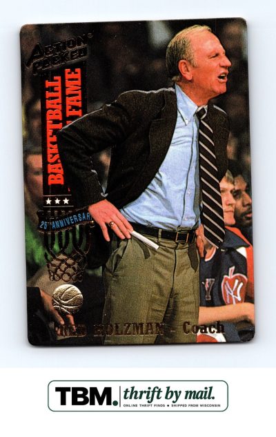 1993 Topps Action Packed Hall of Fame #13 Red Holzman New York Knicks