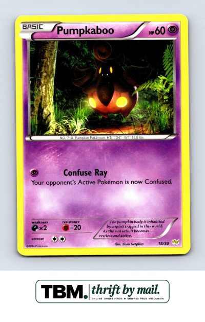 2014 Pokemon XY Trainer Kit: Sylveon & Noivern #18/30 Pumpkaboo (#18)