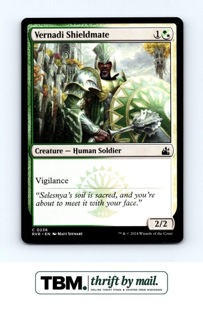 2024 Magic the Gathering Ravnica Remastered #236 Vernadi Shieldmate