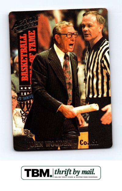 1993 Topps Action Packed Hall of Fame #12 John Wooden UCLA Bruins