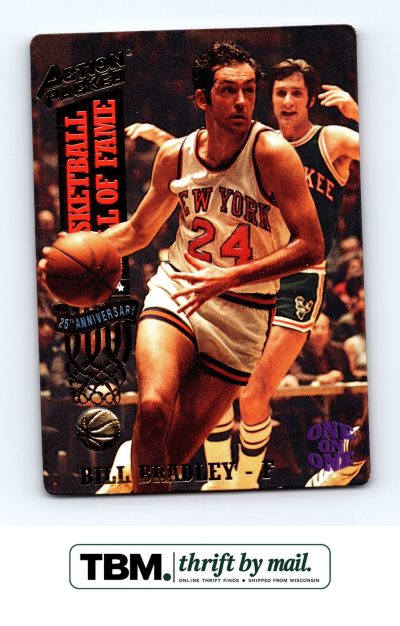 1993 Topps Action Packed Hall of Fame #7 Bill Bradley New York Knicks