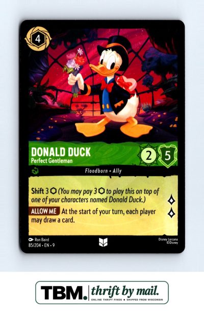 2025 Disney Lorcana Fabled #85/204 Donald Duck