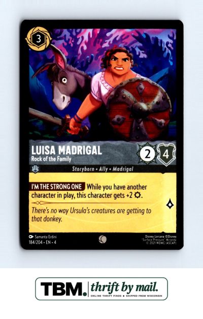 2024 Disney Lorcana Ursula's Return #184/204 Luisa Madrigal