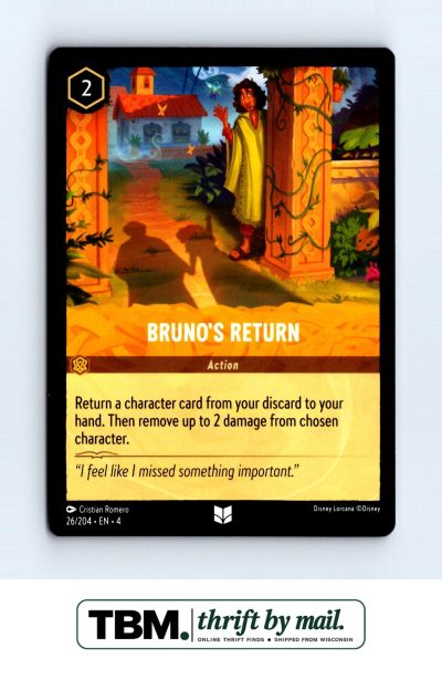 2024 Disney Lorcana Ursula's Return #26/204 Bruno's Return