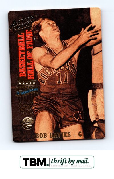 1993 Topps Action Packed Hall of Fame #25 Bob Davies Rochester Royals
