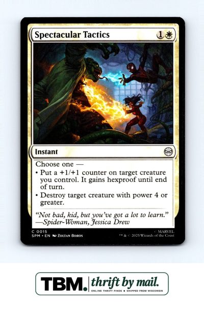 2025 Magic the Gathering Marvel's Spider-Man #15 Spectacular Tactics