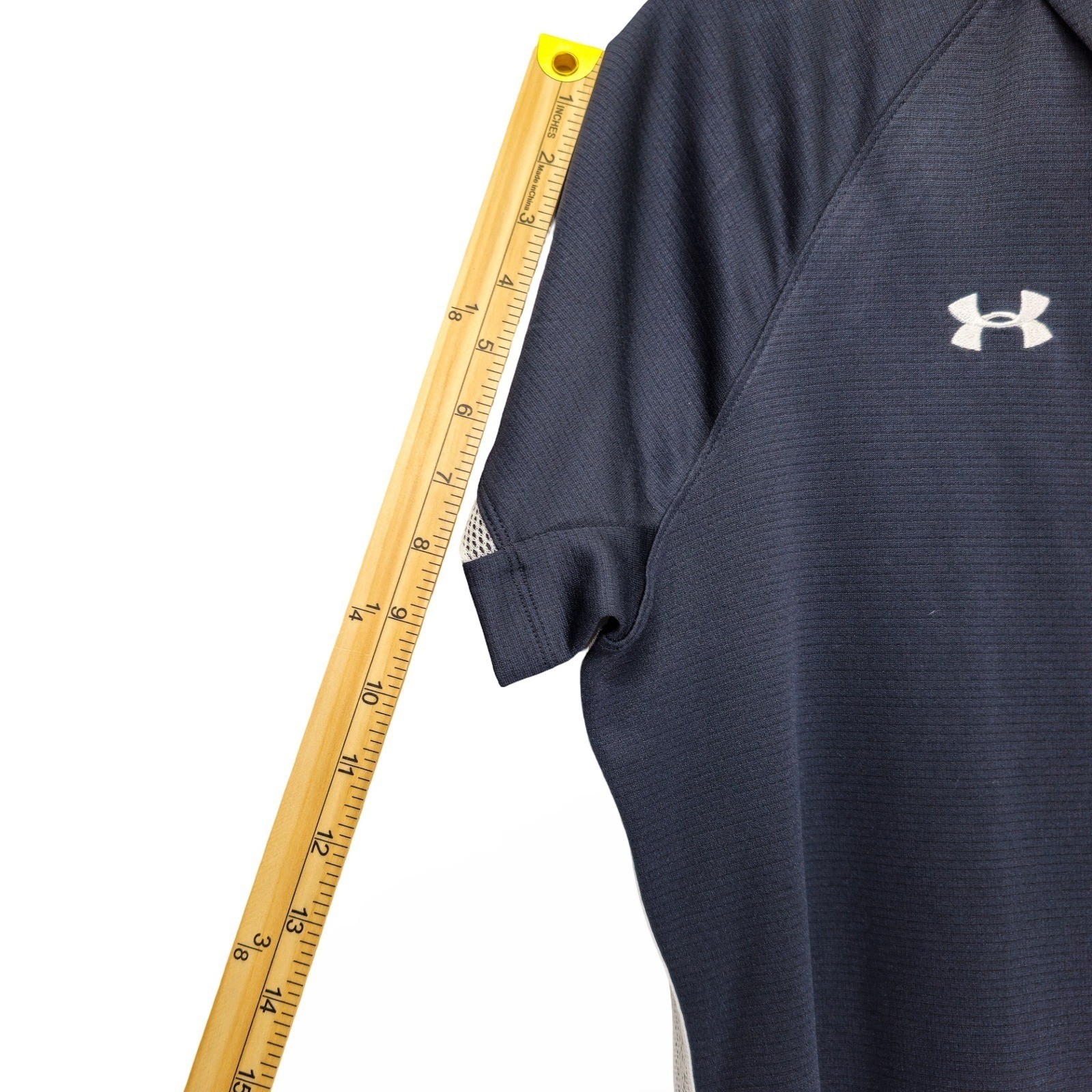 Under Armour Eastbay Polo Shirt Womens Large Navy Blue New - Image 8