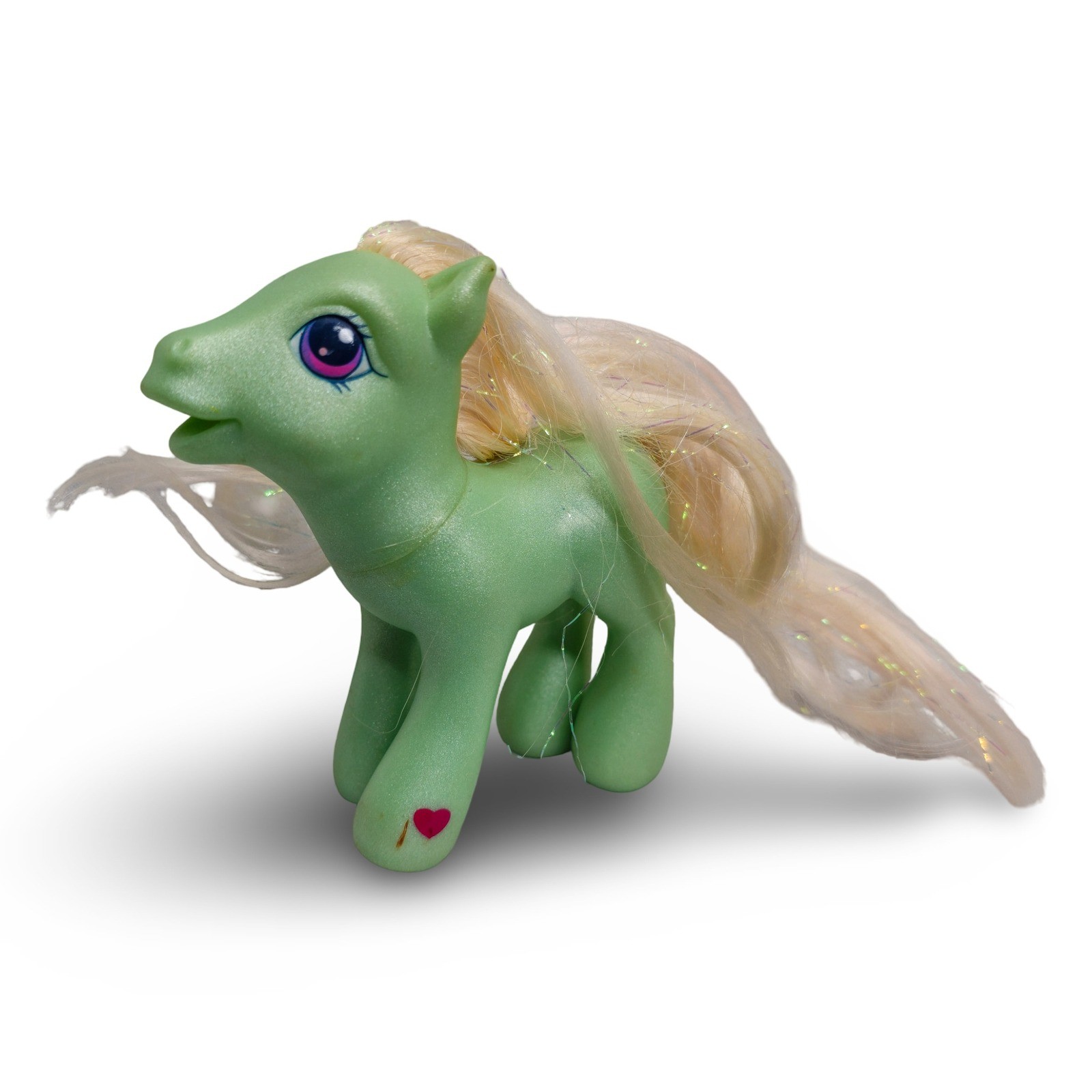 Hasbro My Little Pony G3 Minty Figure Kids OS Green Good Peppermint Candy 2002 - Image 2