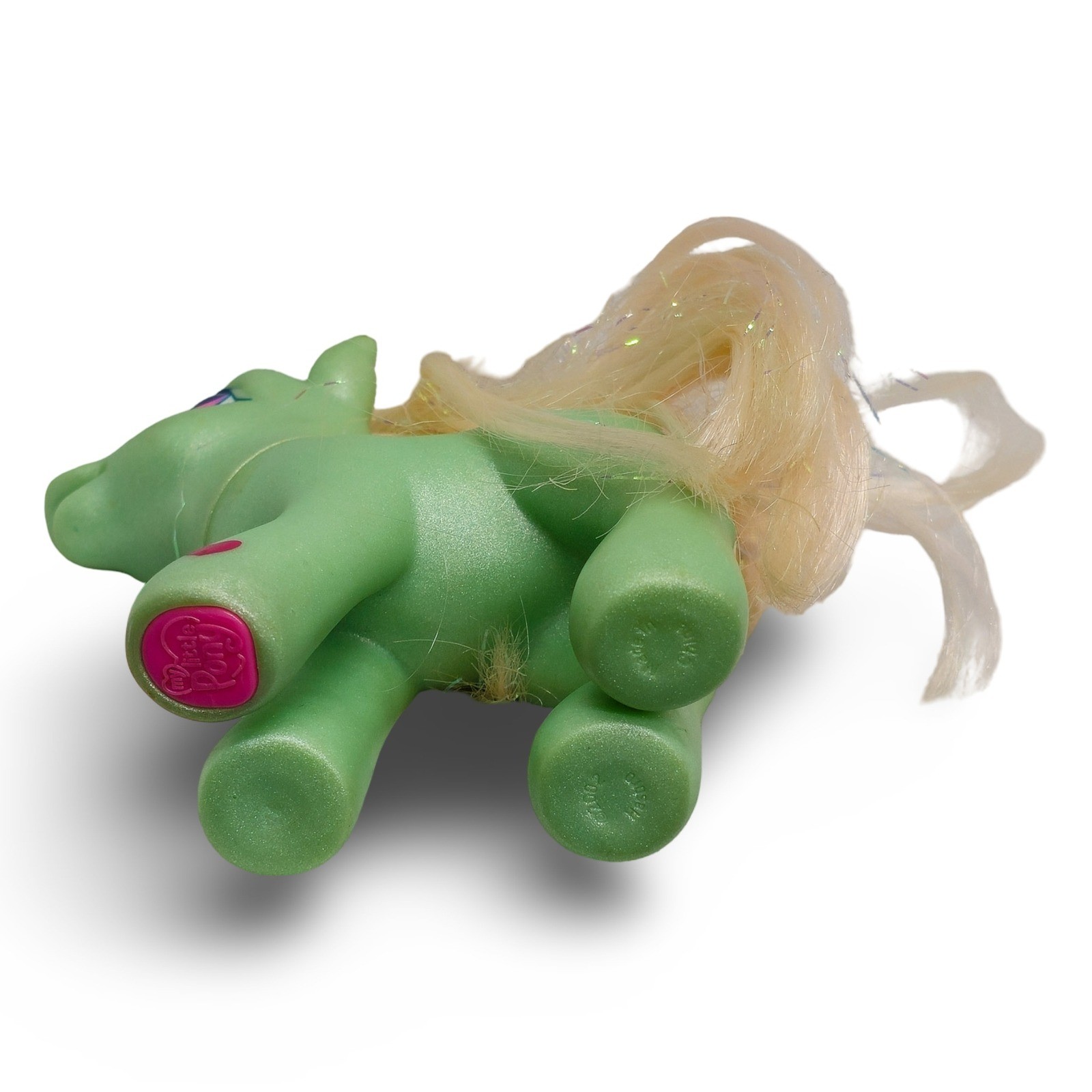 Hasbro My Little Pony G3 Minty Figure Kids OS Green Good Peppermint Candy 2002 - Image 4