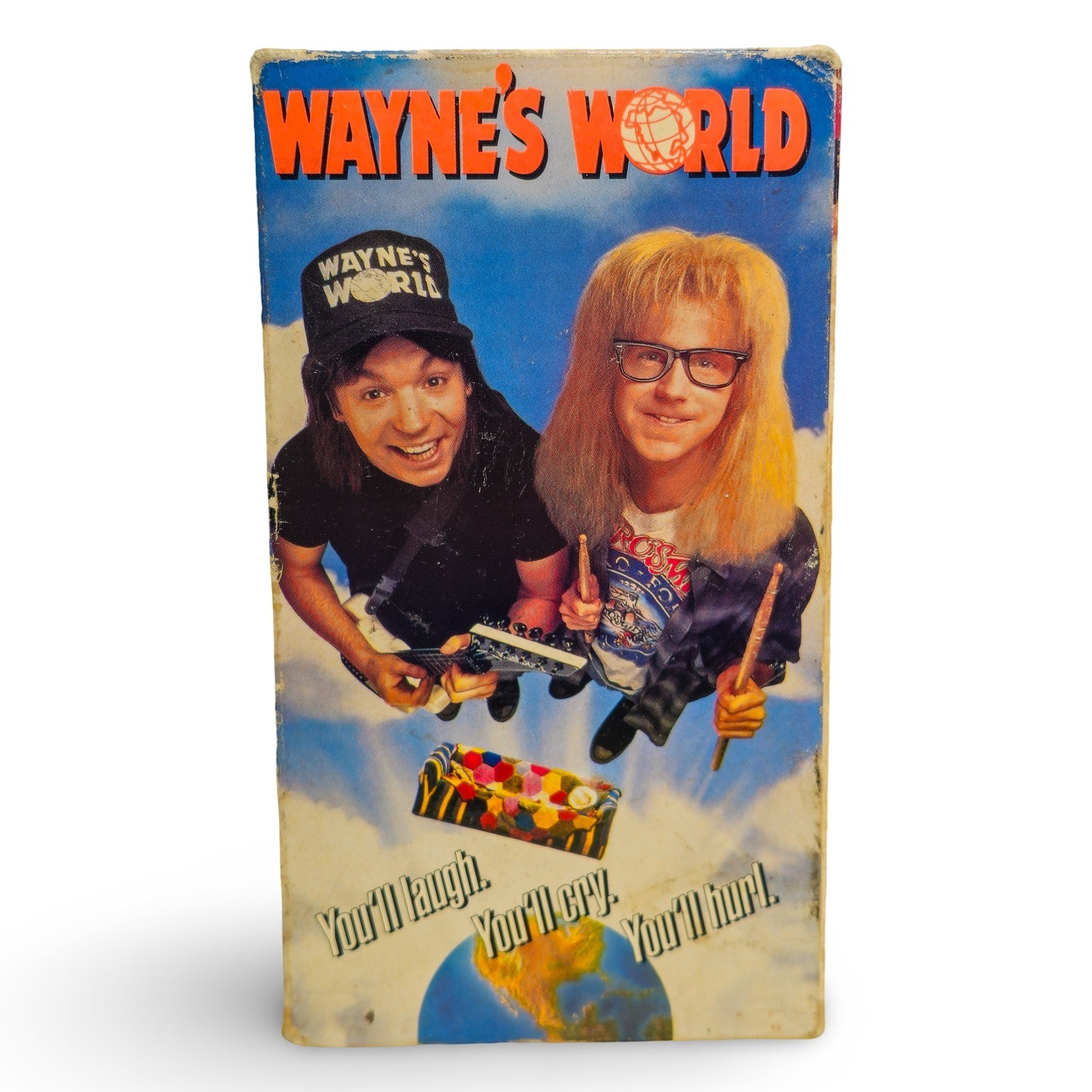 Paramount Wayne's World VHS Movie NTSC 1992 Color PG-13 Comedy Mike Myers Good - Image 4