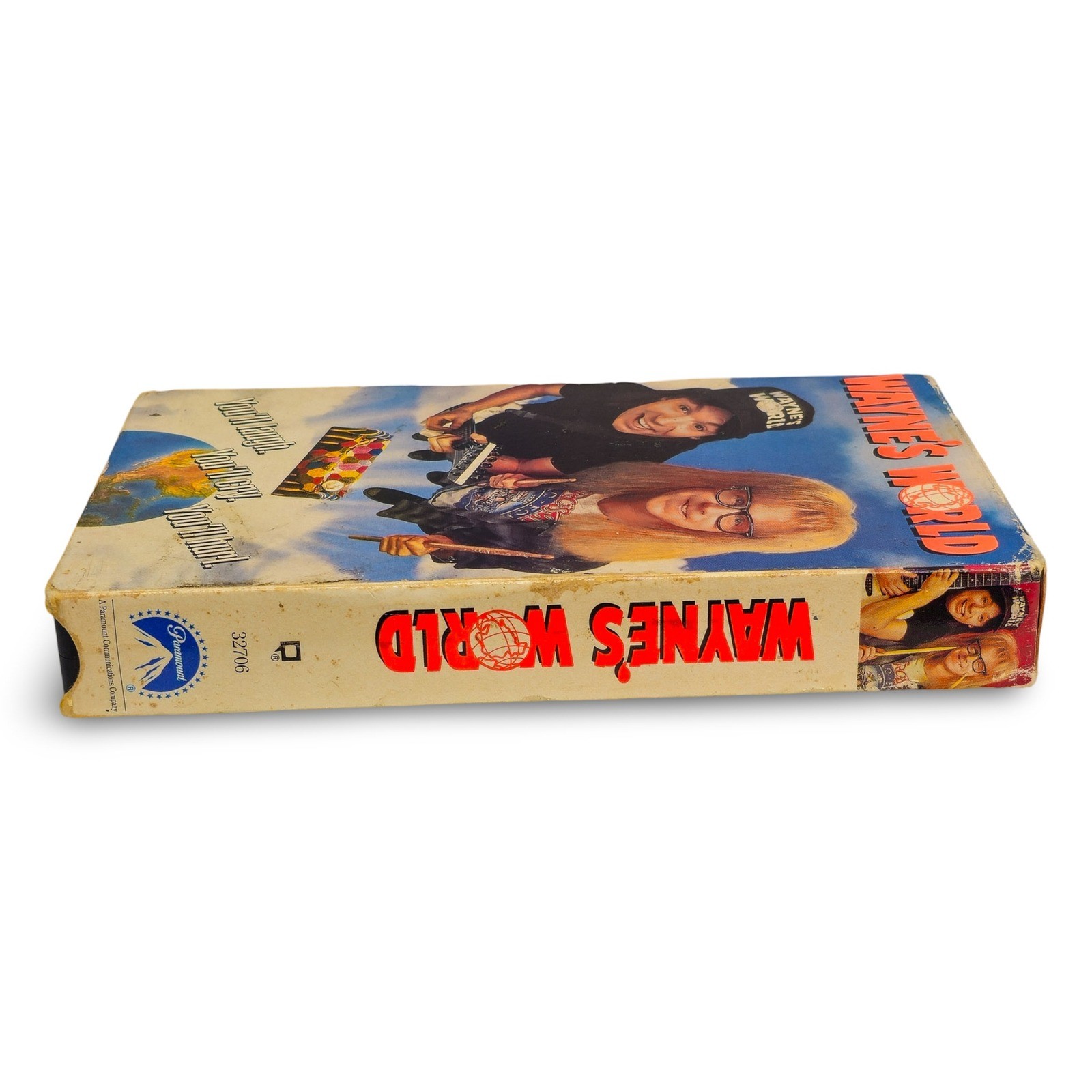 Paramount Wayne's World VHS Movie NTSC 1992 Color PG-13 Comedy Mike Myers Good - Image 8