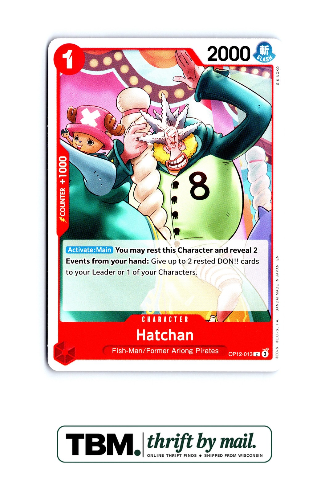 2025 One Piece Legacy of the Master #OP12-013 Hatchan