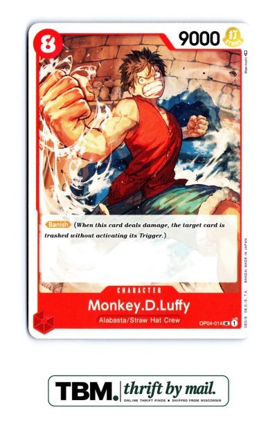 2023 One Piece Kingdoms of Intrigue #OP04-014 Monkey.D.Luffy (014)