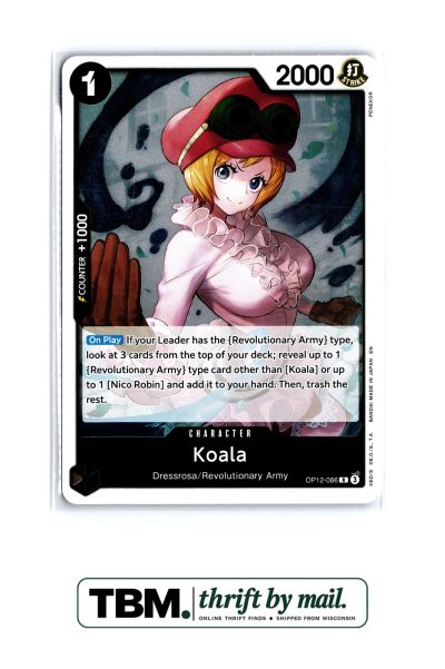 2025 One Piece Legacy of the Master #OP12-086 Koala (086)