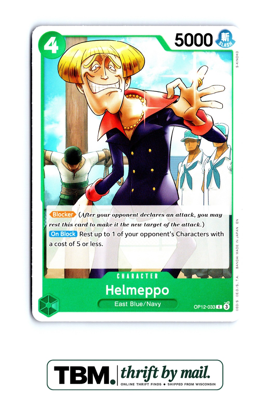 2025 One Piece Legacy of the Master #OP12-033 Helmeppo