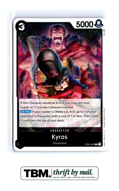 2023 One Piece Kingdoms of Intrigue #OP04-082 Kyros
