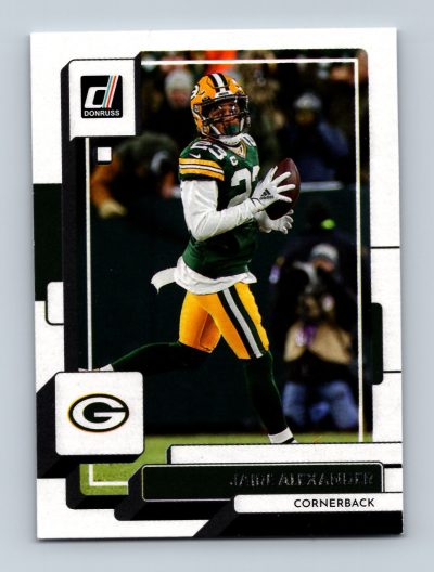 Jaire Alexander 2022 Donruss #100 Green Bay Packers NFL Card EXCELLENT