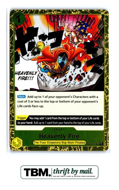 2023 One Piece Kingdoms of Intrigue #OP04-117 Heavenly Fire