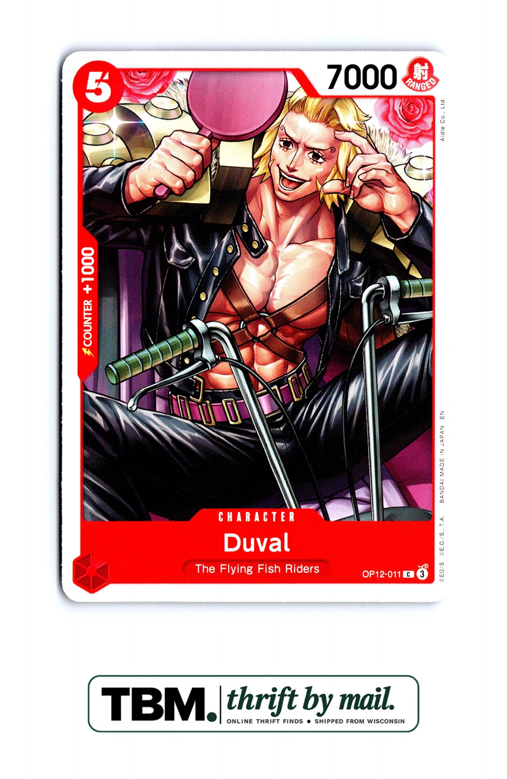 2025 One Piece Legacy of the Master #OP12-011 Duval