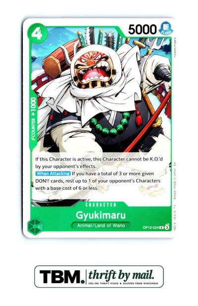 2025 One Piece Legacy of the Master #OP12-024 Gyukimaru