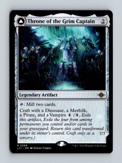 The Lost Caverns of Ixalan #266 Throne of the Grim Captain