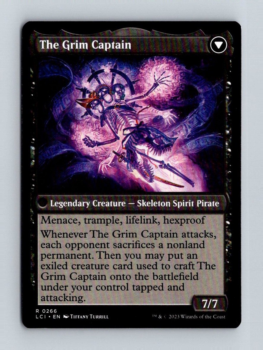 The Lost Caverns of Ixalan #266 Throne of the Grim Captain - Image 2